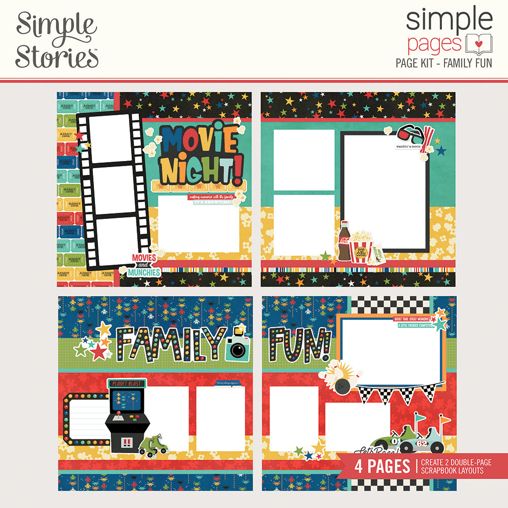 Simple Pages Page Kit - Family Fun