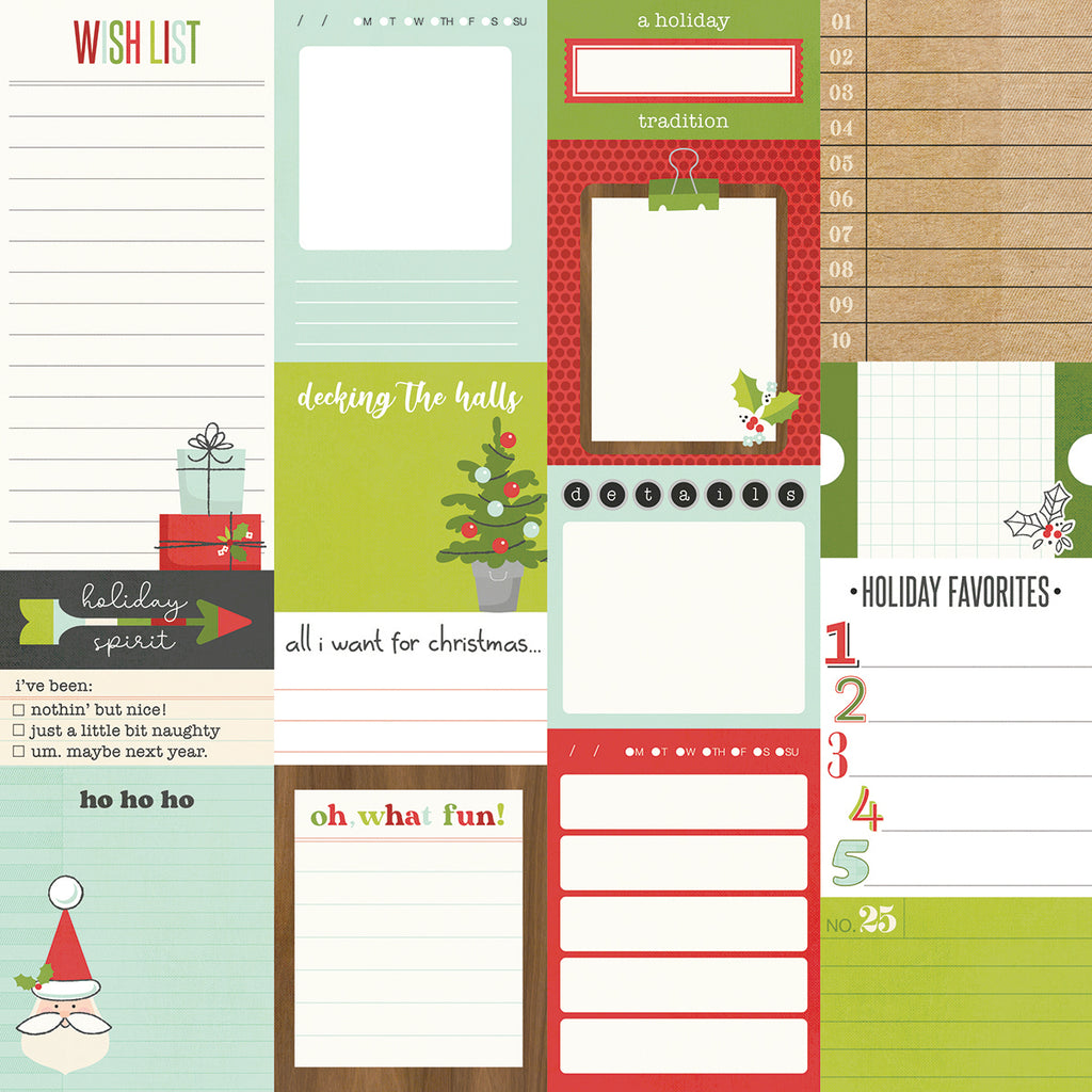 Make it Merry - Journal Elements