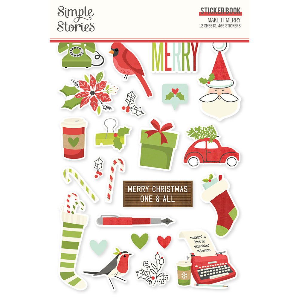 Make it Merry - Sticker Book