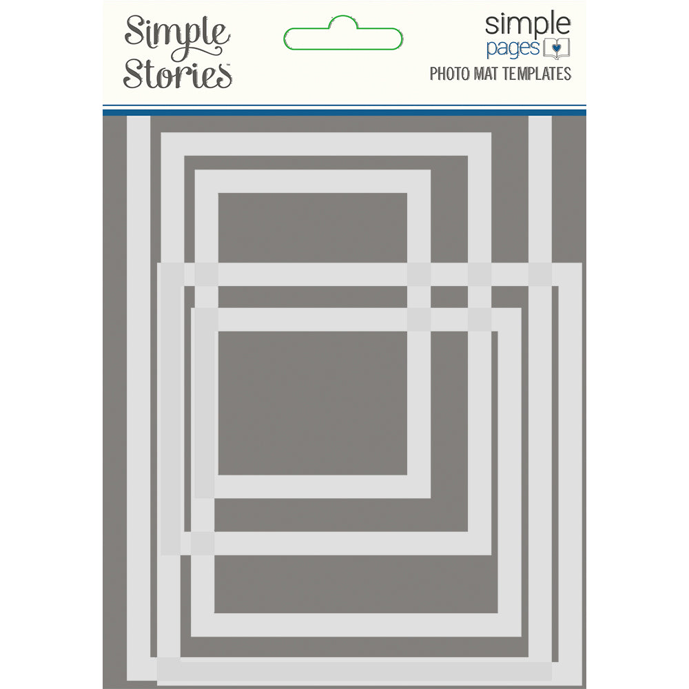 Simple Pages Photo Mat Templates