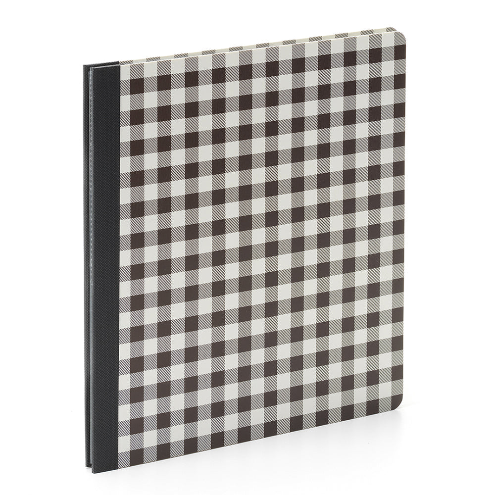 SN@P! 6x8 Flipbook - Black Buffalo Check