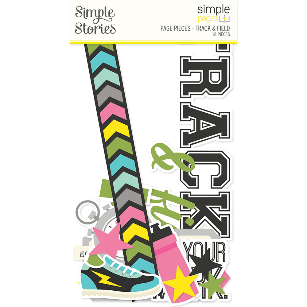 Simple Pages Page Pieces - Track & Field