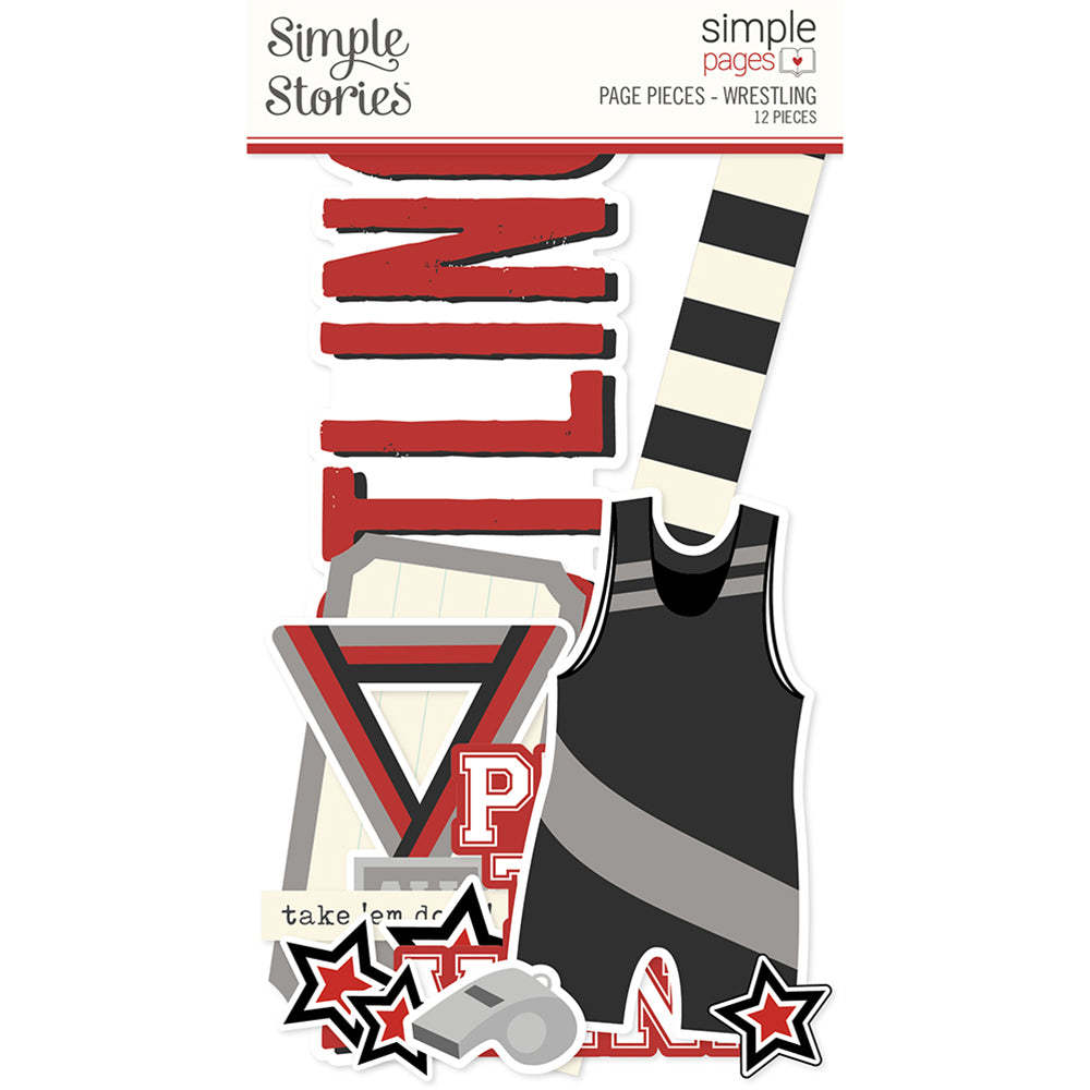 Simple Pages Page Pieces - Wrestling