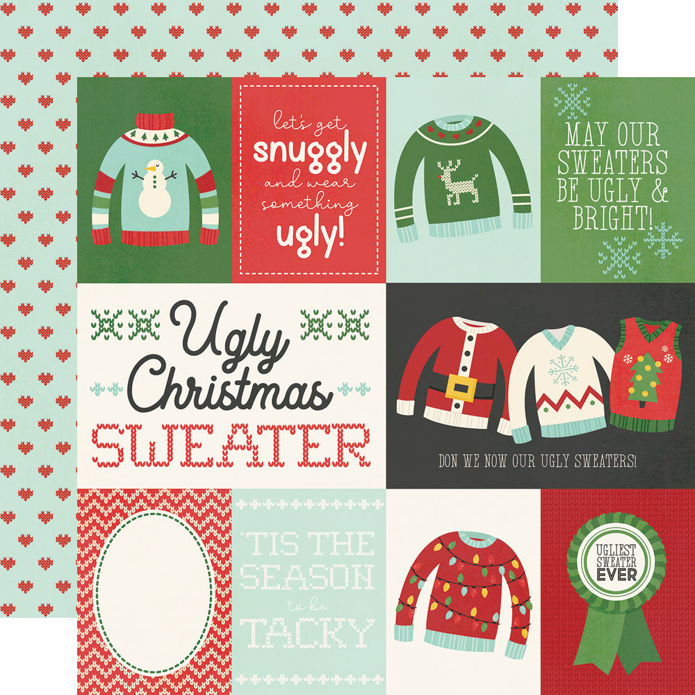 Ugly Christmas Sweater - Element Cards