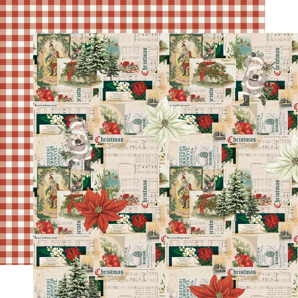 Simple Vintage Rustic Christmas - Wrapped with Care