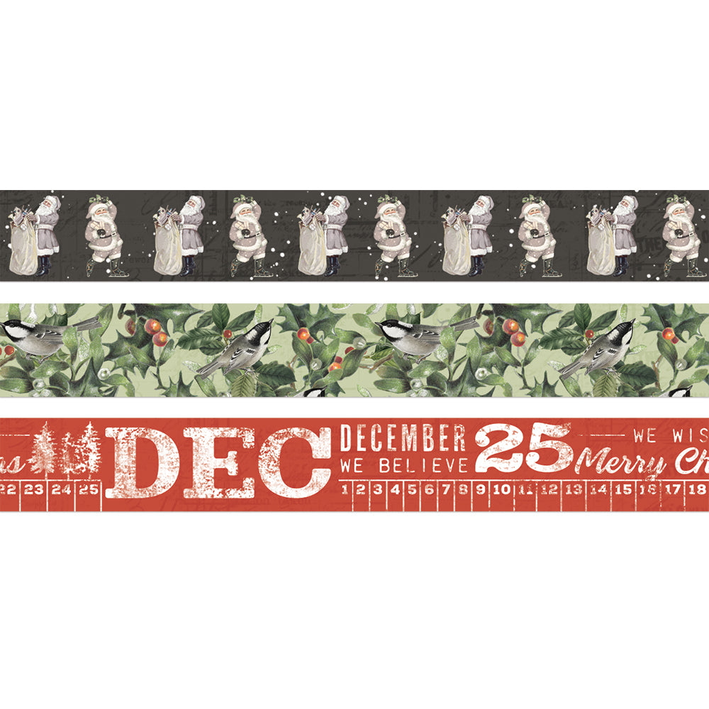 Simple Vintage Rustic Christmas - Washi Tape