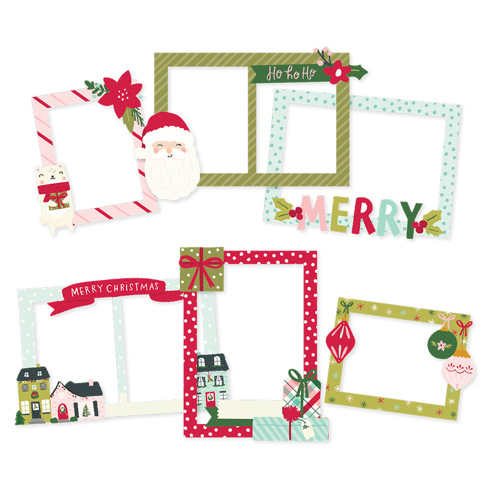 Holly Days - Chipboard Frames