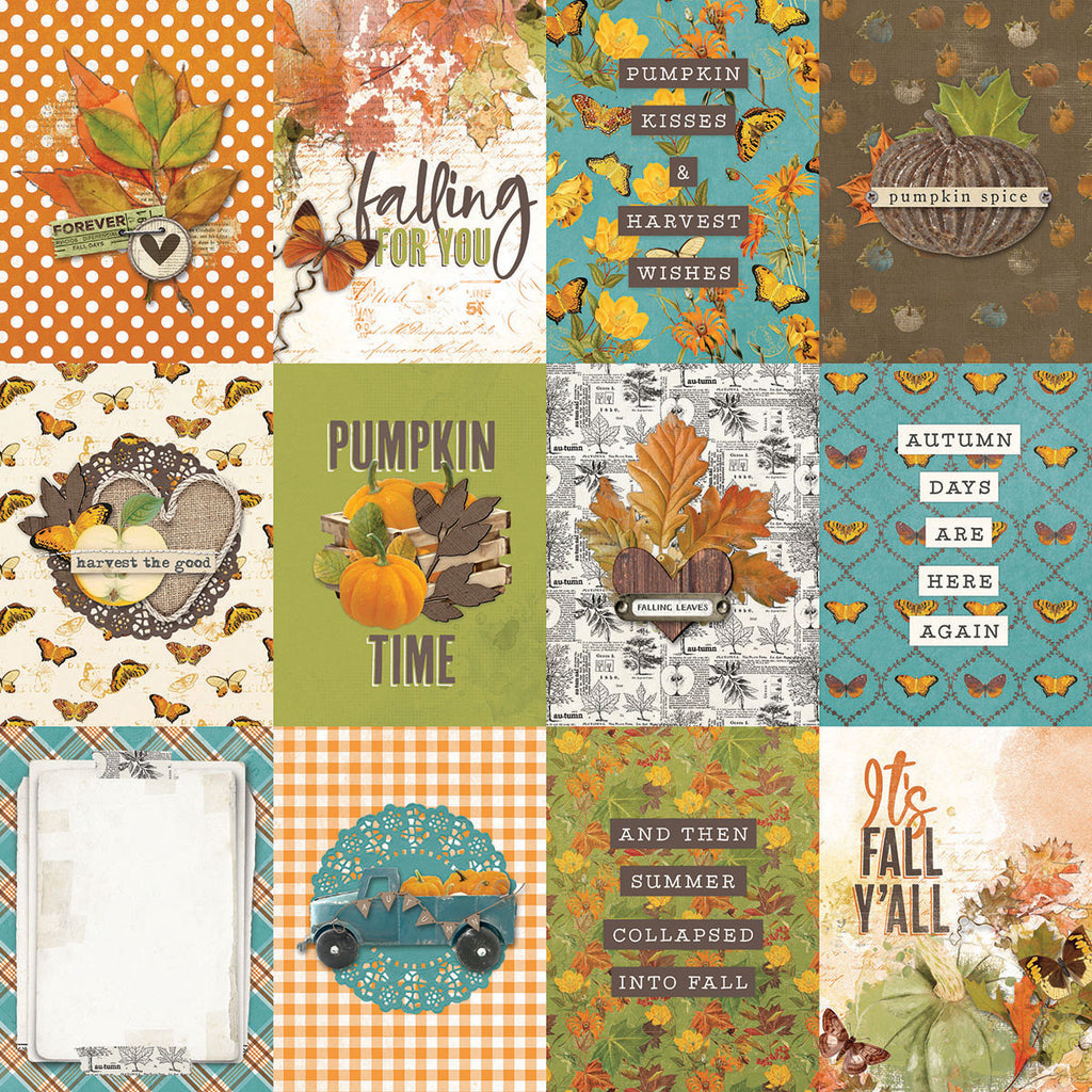 Simple Vintage Country Harvest - 3x4 Elements