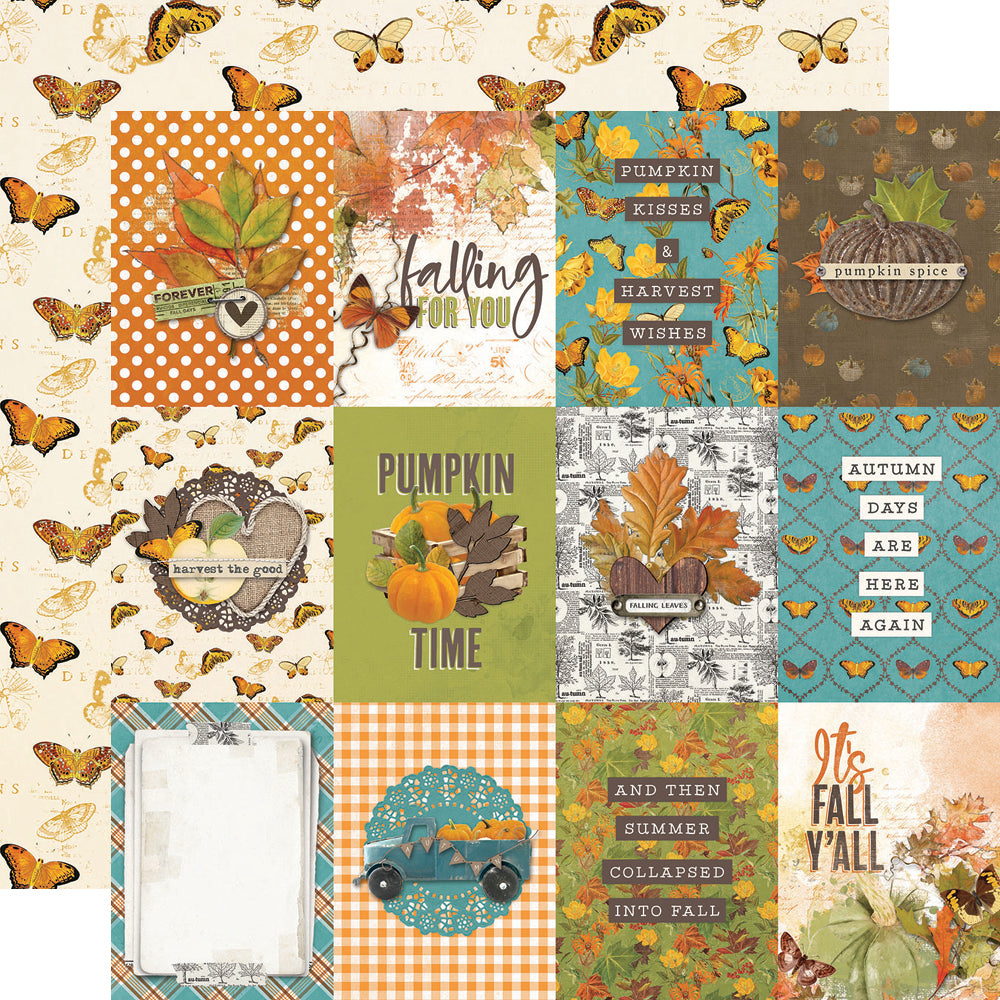 Simple Vintage Country Harvest - 3x4 Elements