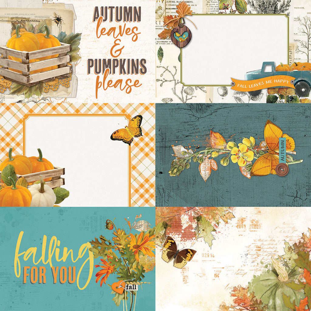 Simple Vintage Country Harvest - 4x6 Elements