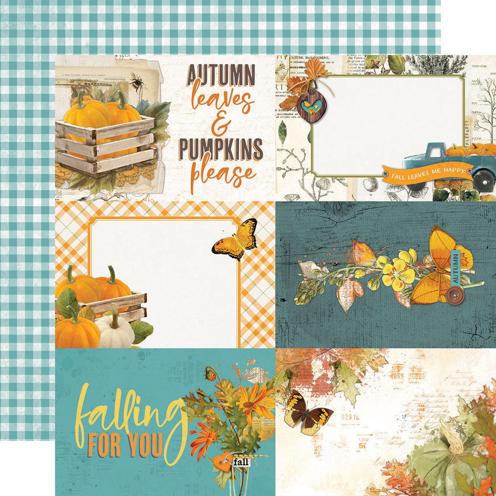 Simple Vintage Country Harvest - 4x6 Elements