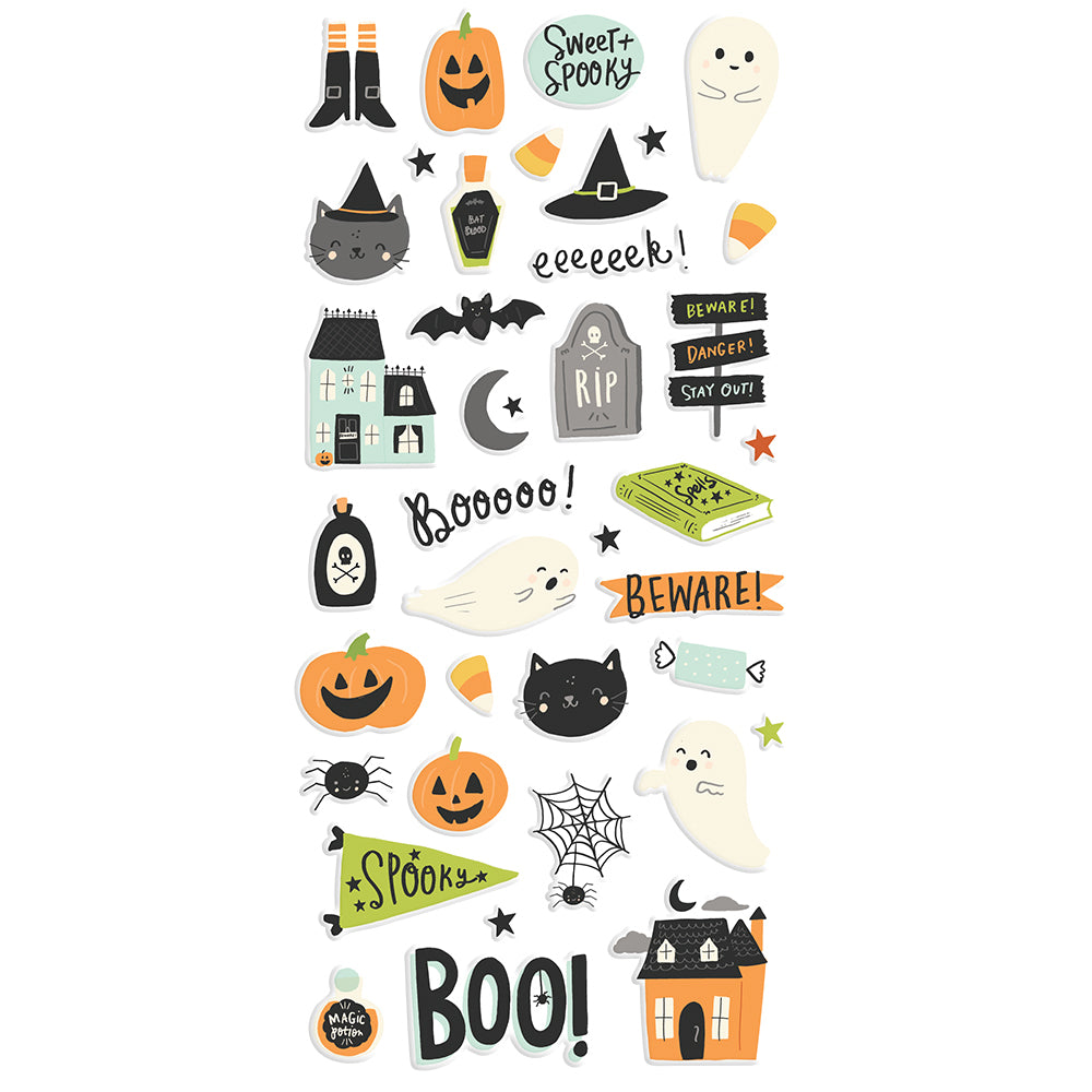 Spooky Nights - Puffy Stickers