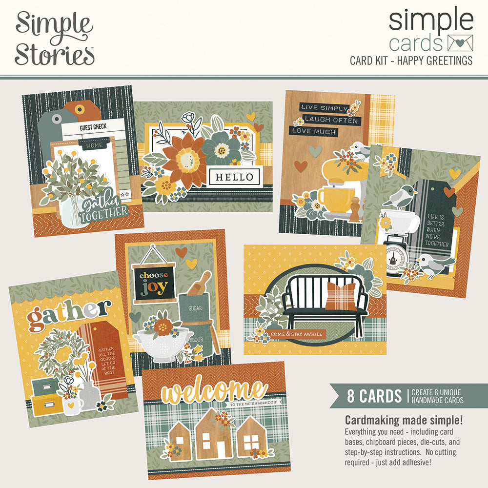 Simple Cards Card Kit - Happy Greetings