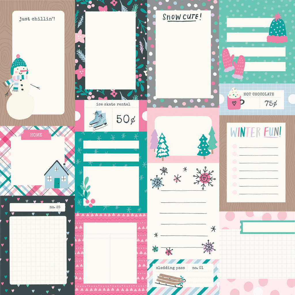 Feelin' Frosty - Journal Elements