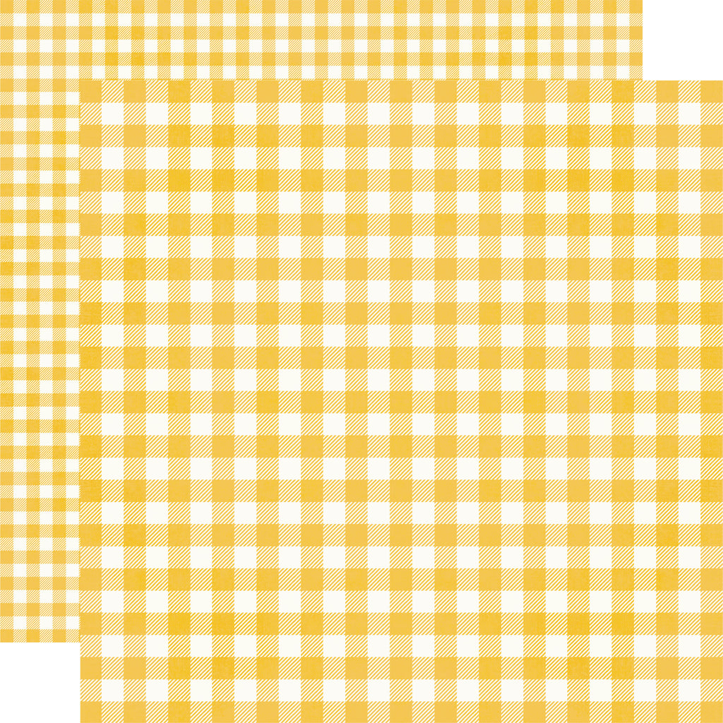 Summer Lovin' - Yellow Gingham