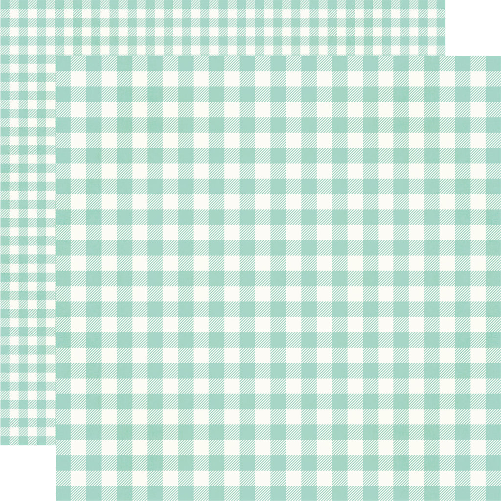 Summer Lovin' - Robin's Egg Gingham