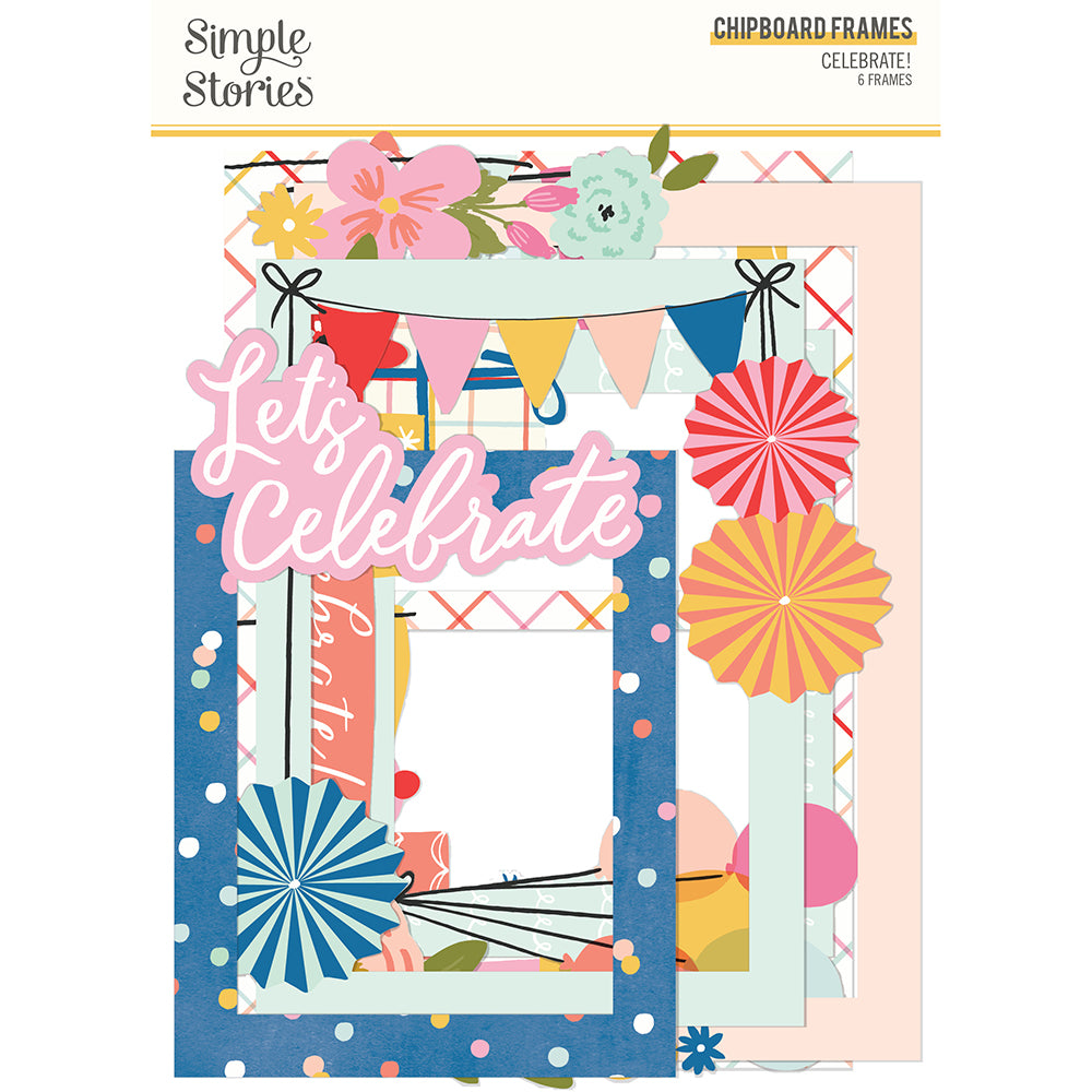 Celebrate! - Chipboard Frames