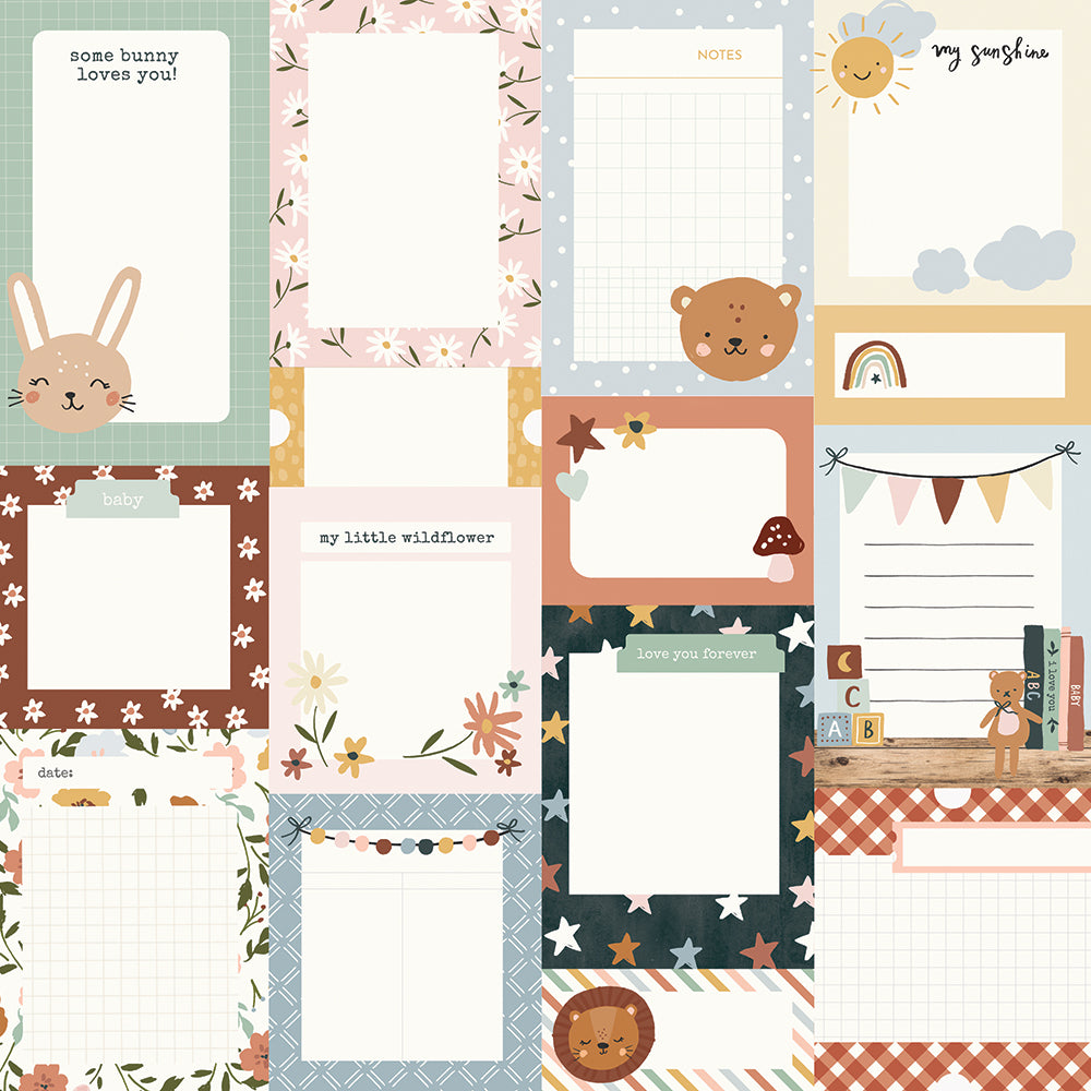 Boho Baby - Journal Elements