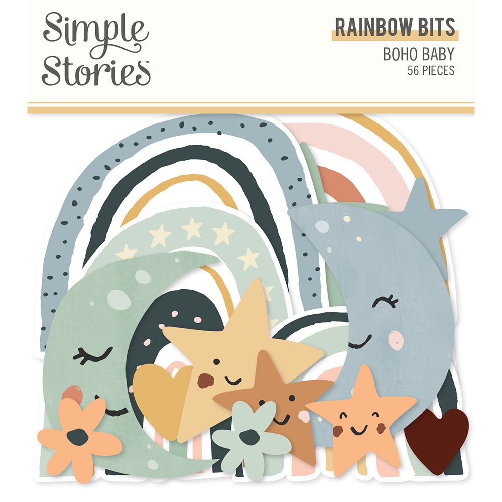 Boho Baby - Rainbow Bits