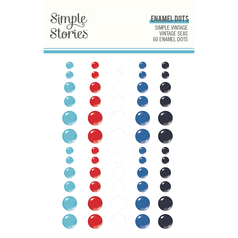 Simple Vintage Vintage Seas - Enamel Dots