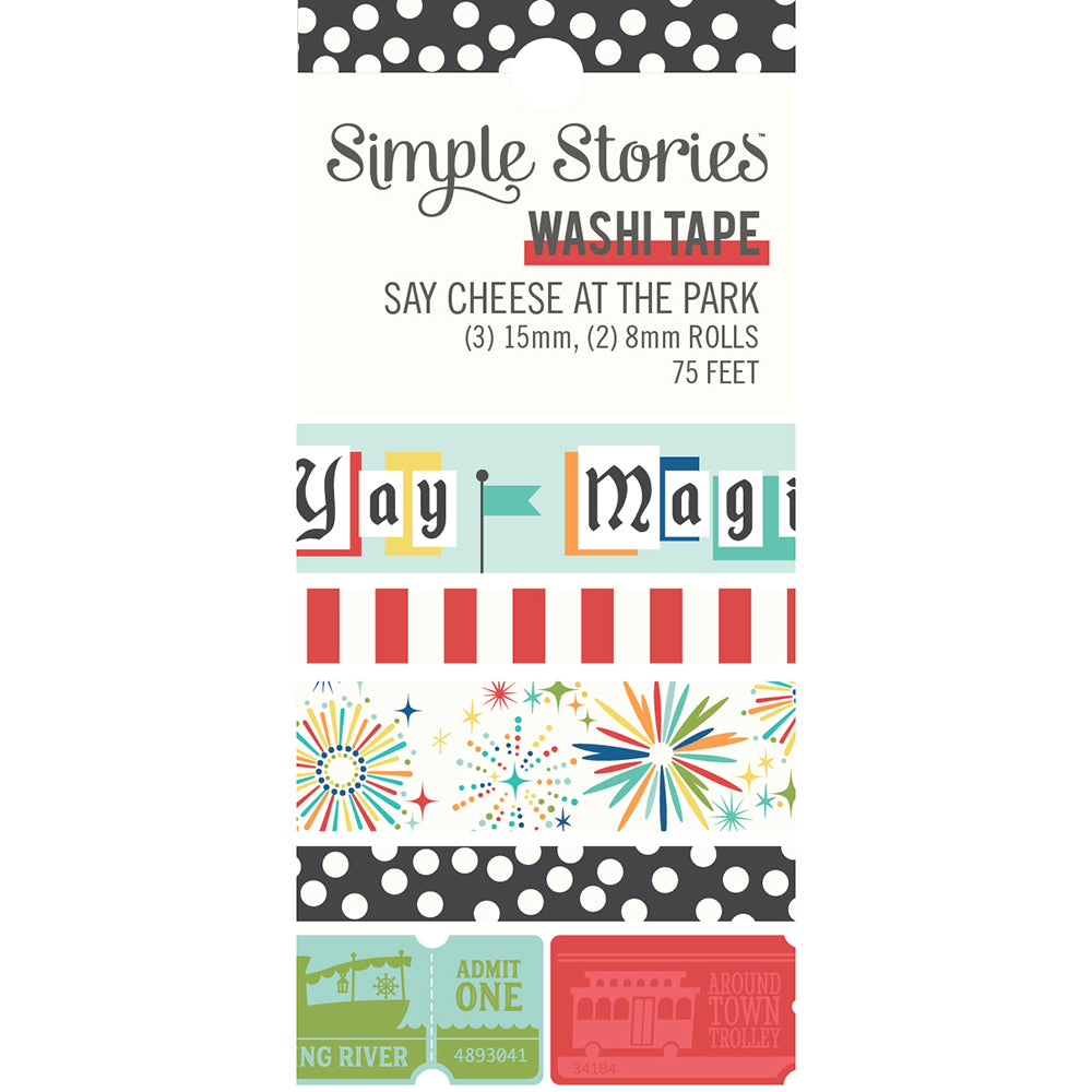 Say Cheese At the Park - Washi Tape