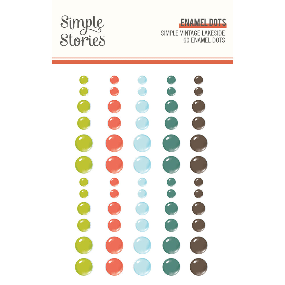 Simple Vintage Lakeside - Enamel Dots