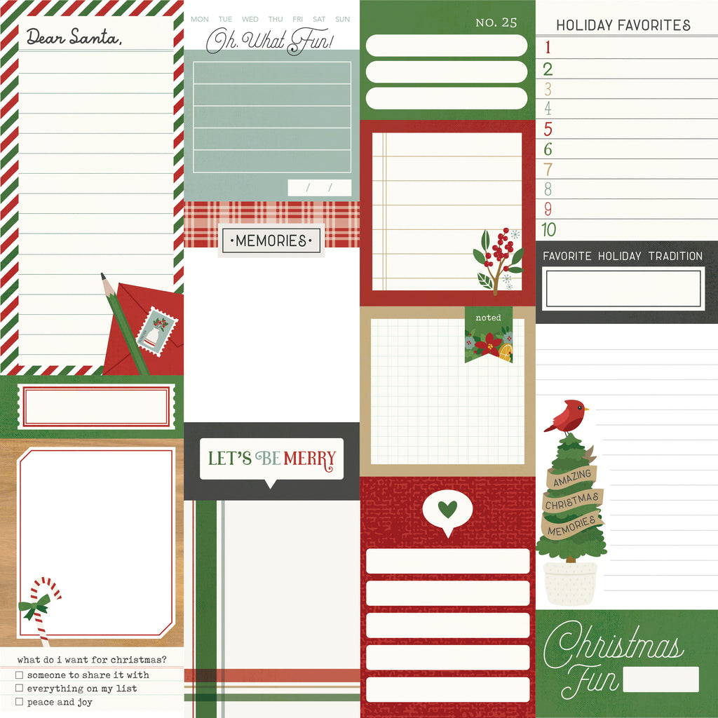 Hearth & Holiday - Journal Elements