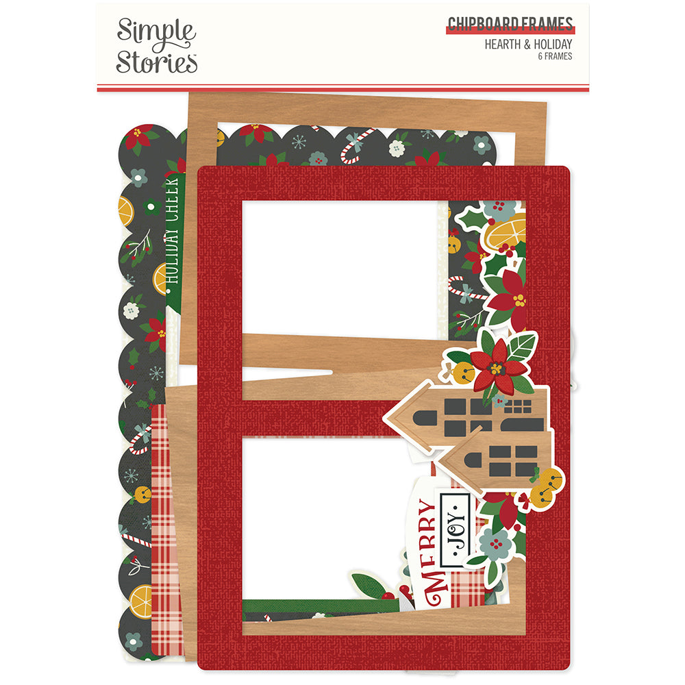 Hearth & Holiday - Chipboard Frames