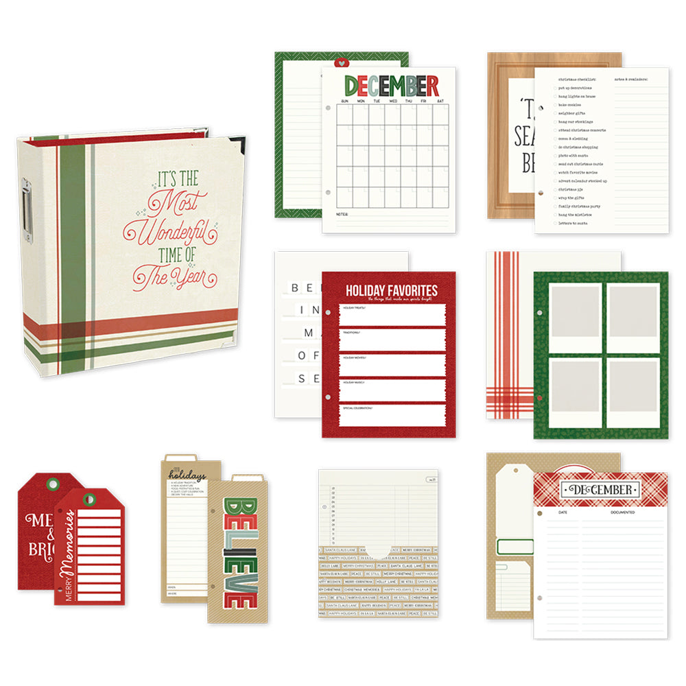 Hearth & Holiday - 6x8 SN@P! Holiday Binder