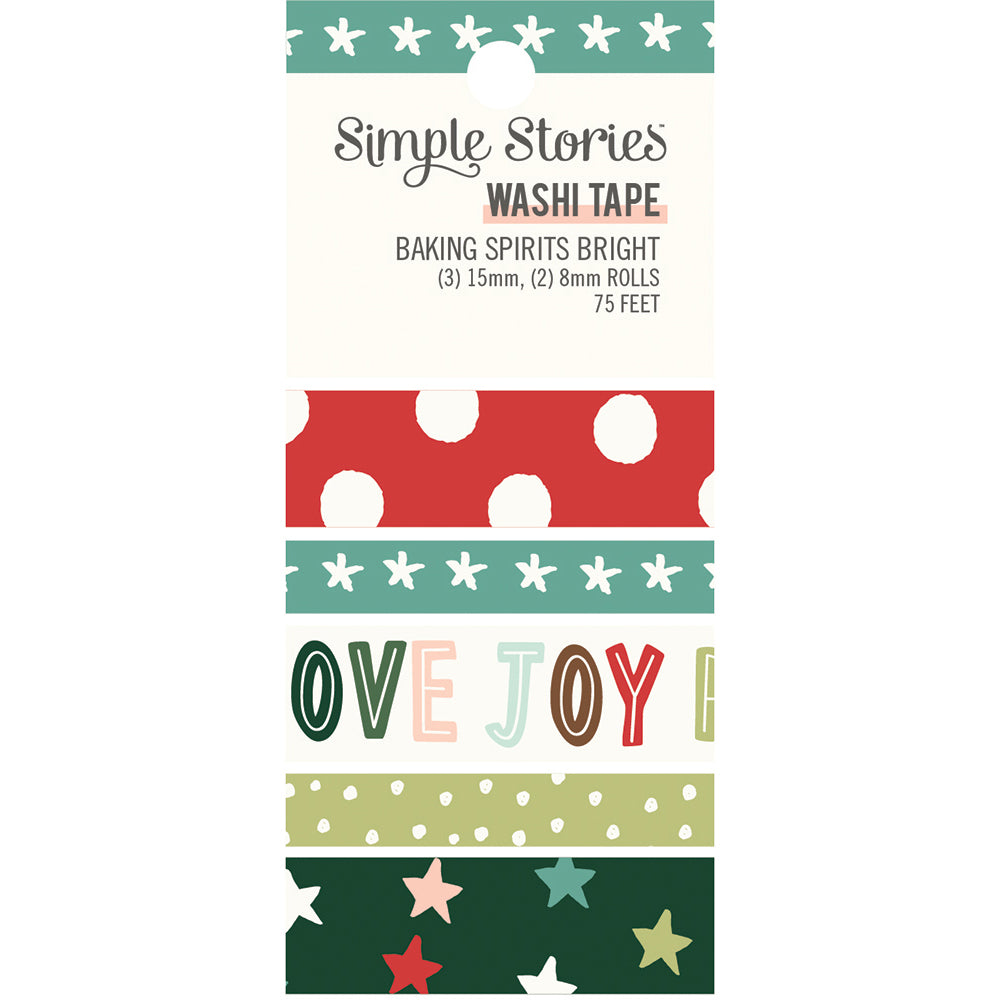 Baking Spirits Bright - Washi Tape