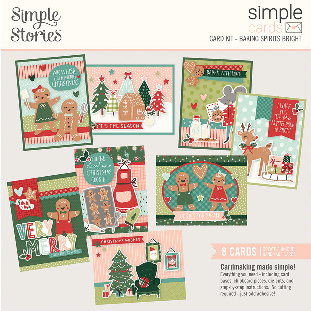 Baking Spirits Bright - Simple Cards Card Kit