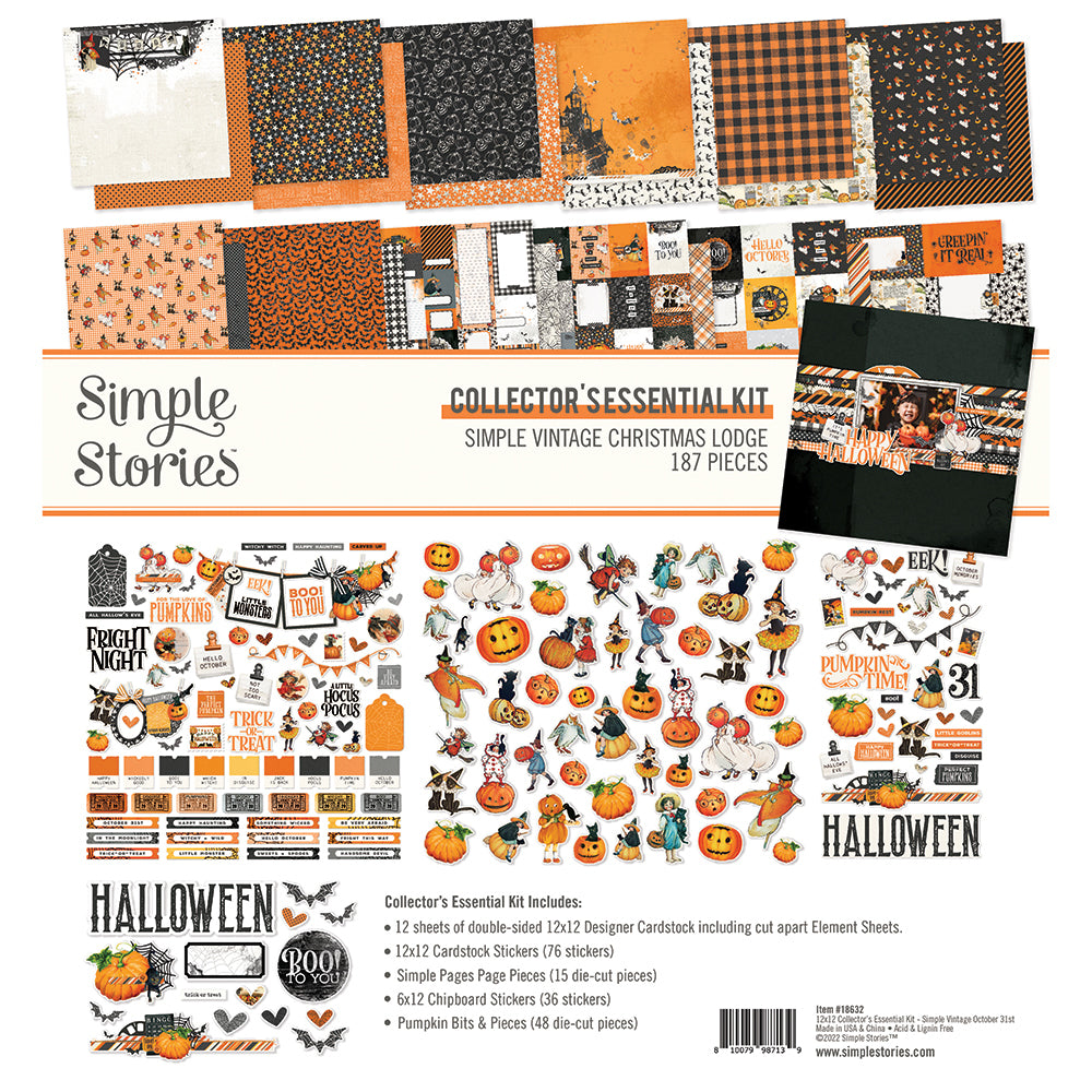 Simple Vintage October 31st - Collector's Essential Kit