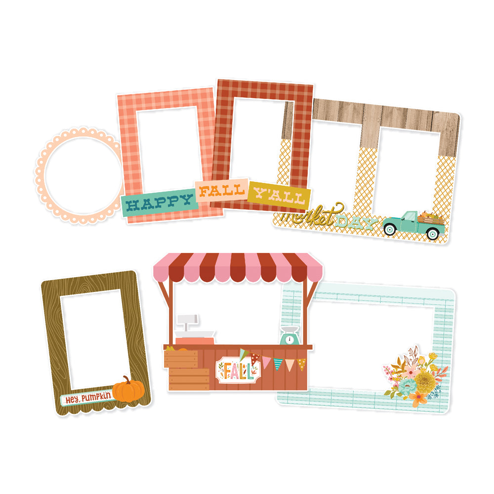 Harvest Market - Chipboard Frames