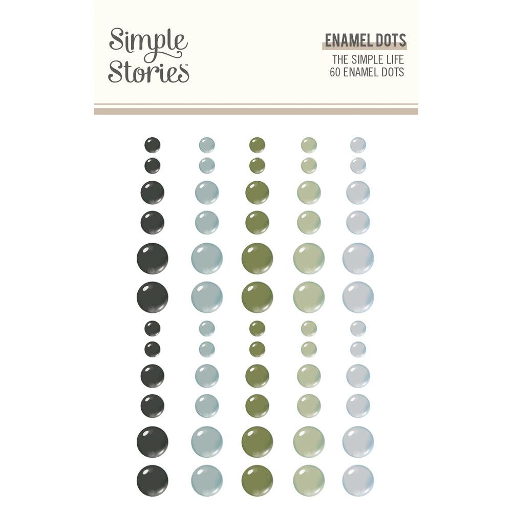 The Simple Life - Enamel Dots