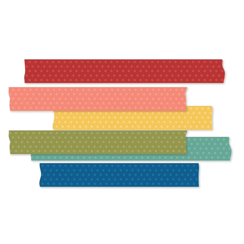 Color Vibe Washi Tape - Bolds