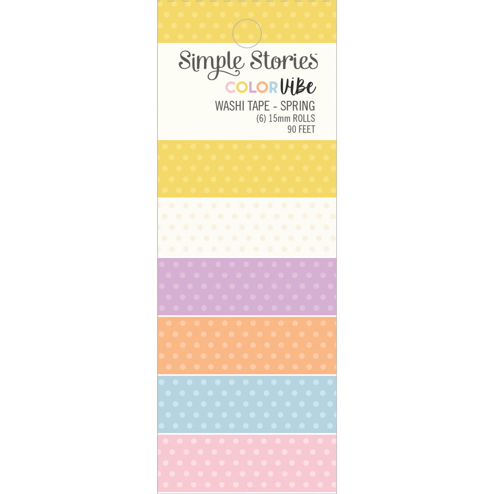 Color Vibe Washi Tape - Spring