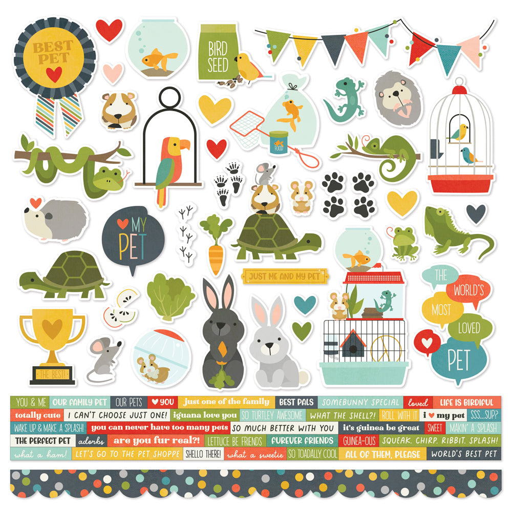 Pet Shoppe - Cardstock Stickers