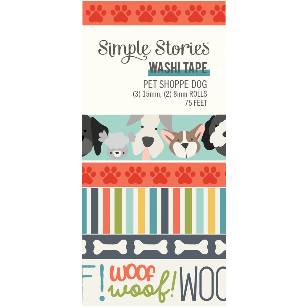 Pet Shoppe Dog  - Washi Tape