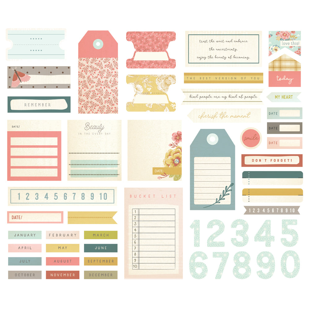 Wildflower - Journal Bits & Pieces