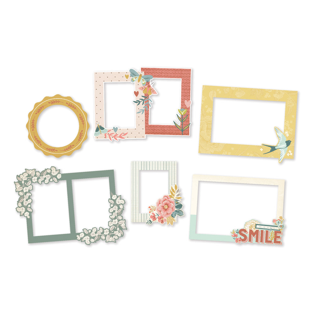 Wildflower- Chipboard Frames