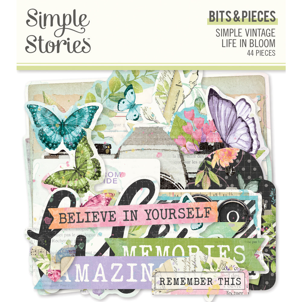 Simple Vintage Life in Bloom  - Bits & Pieces