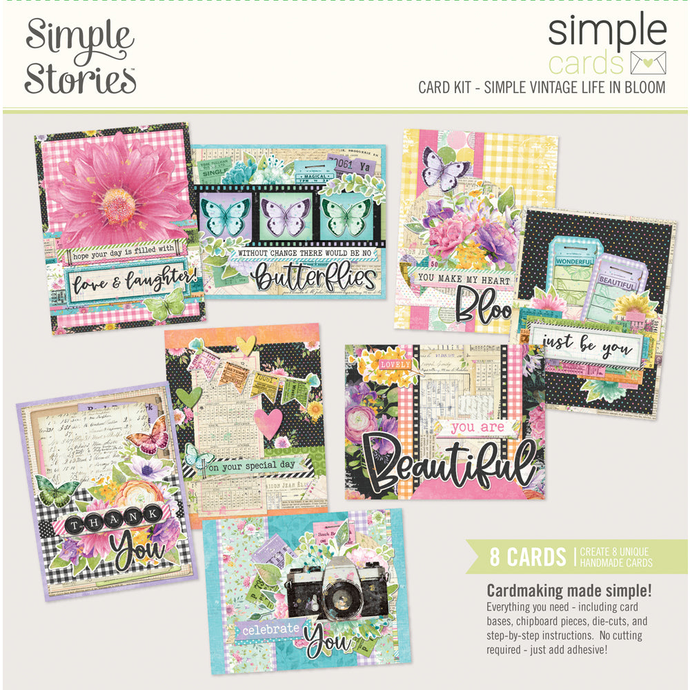 Simple Vintage Life in Bloom - Simple Cards Card Kit