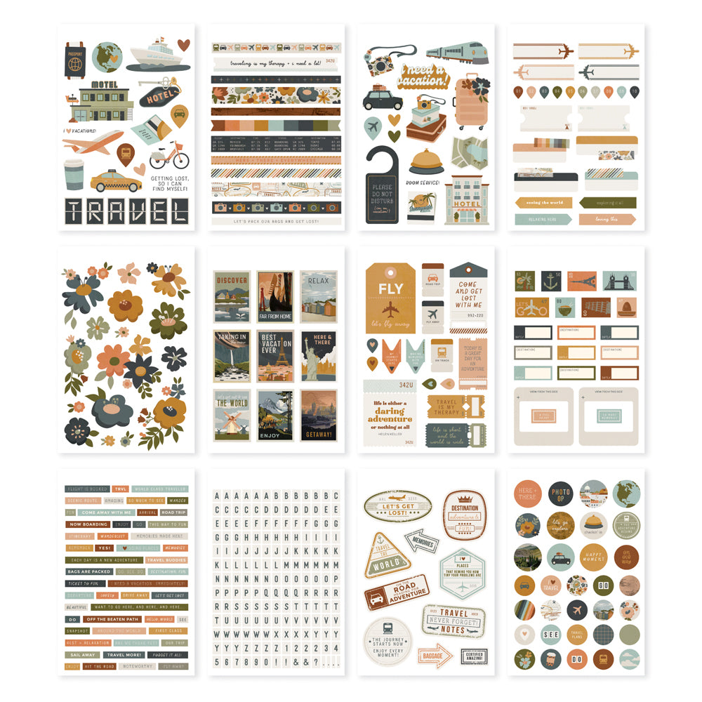 Here + There- Sticker Book
