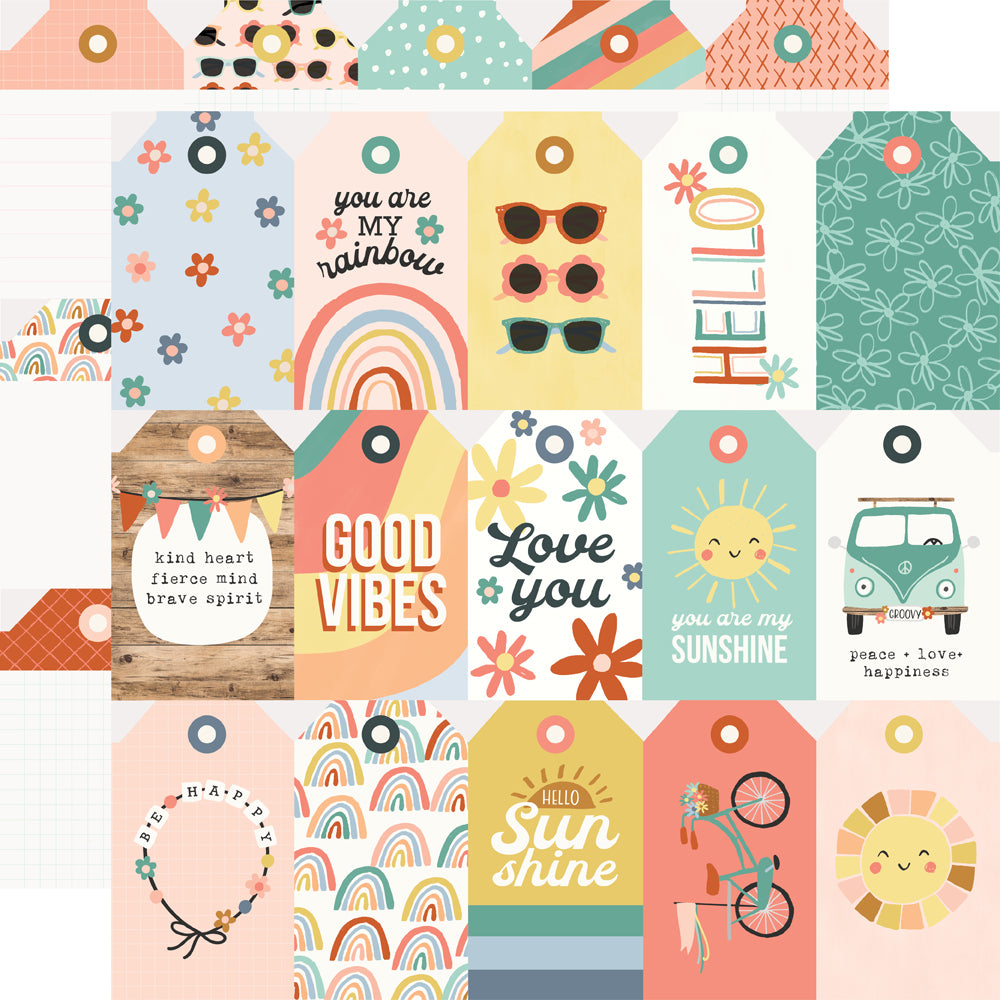 Boho Sunshine - Tag Elements