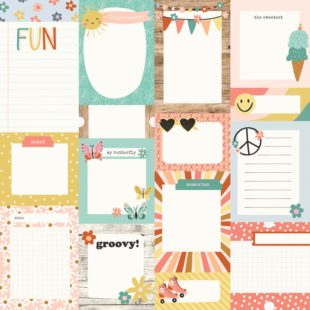 Boho Sunshine - Journal Elements