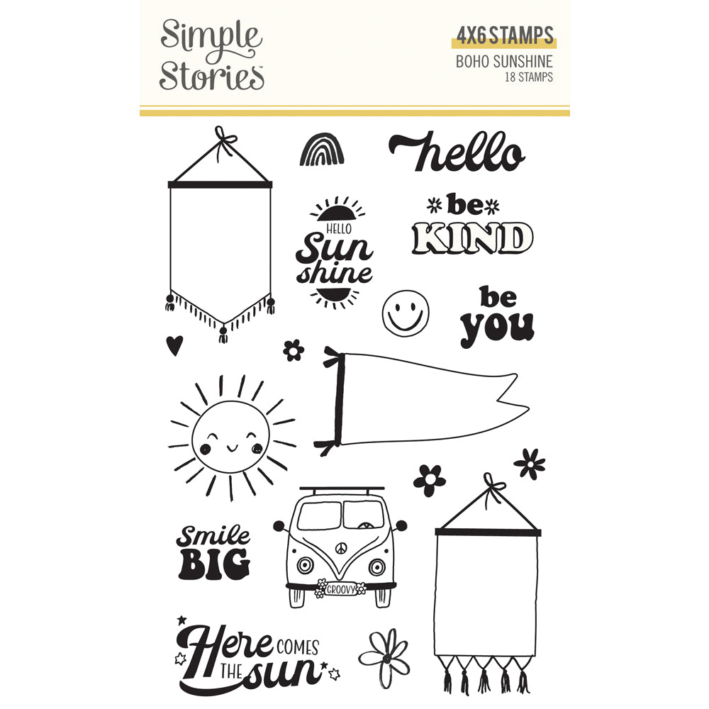 Boho Sunshine - Stamps