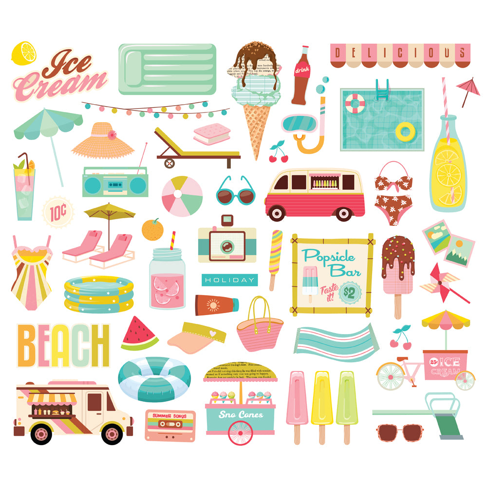 Retro Summer - Bits & Pieces