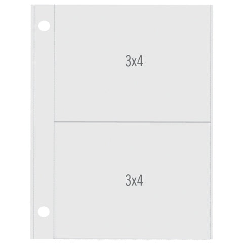 Vertical 3x4/3x4 SN@P! Pocket Pages