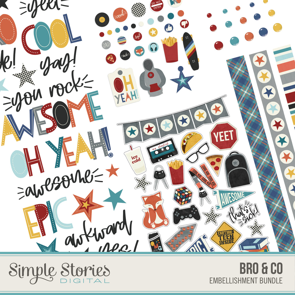 Bro & Co Digital Embellishment Bundle