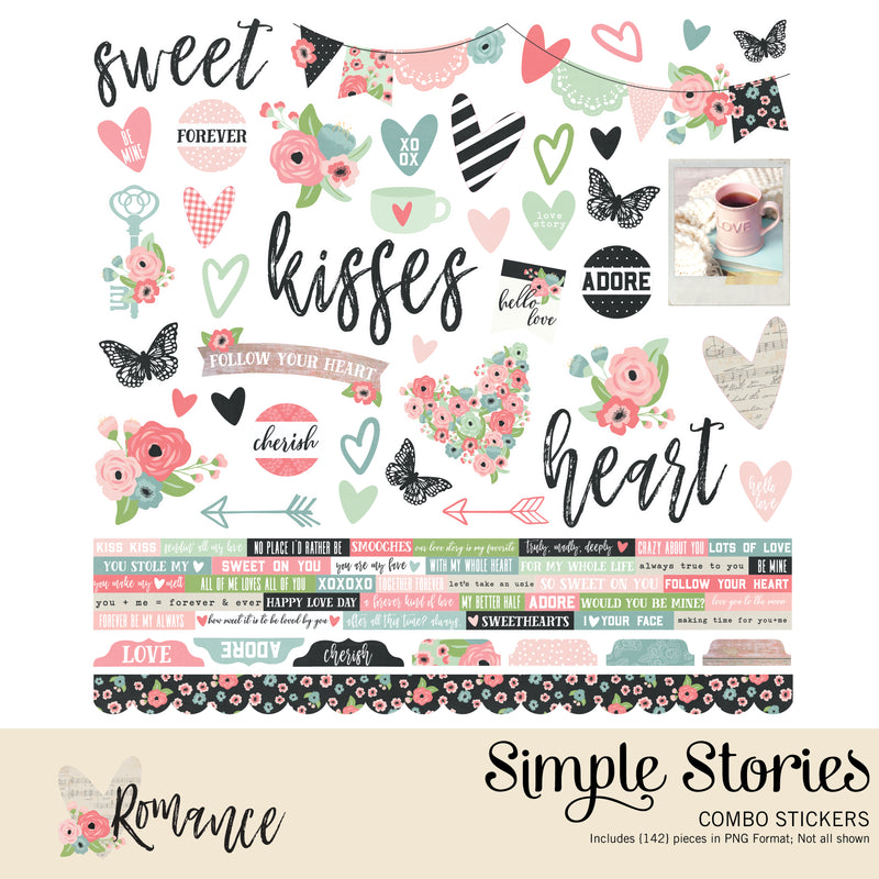 Romance Digital Stickers